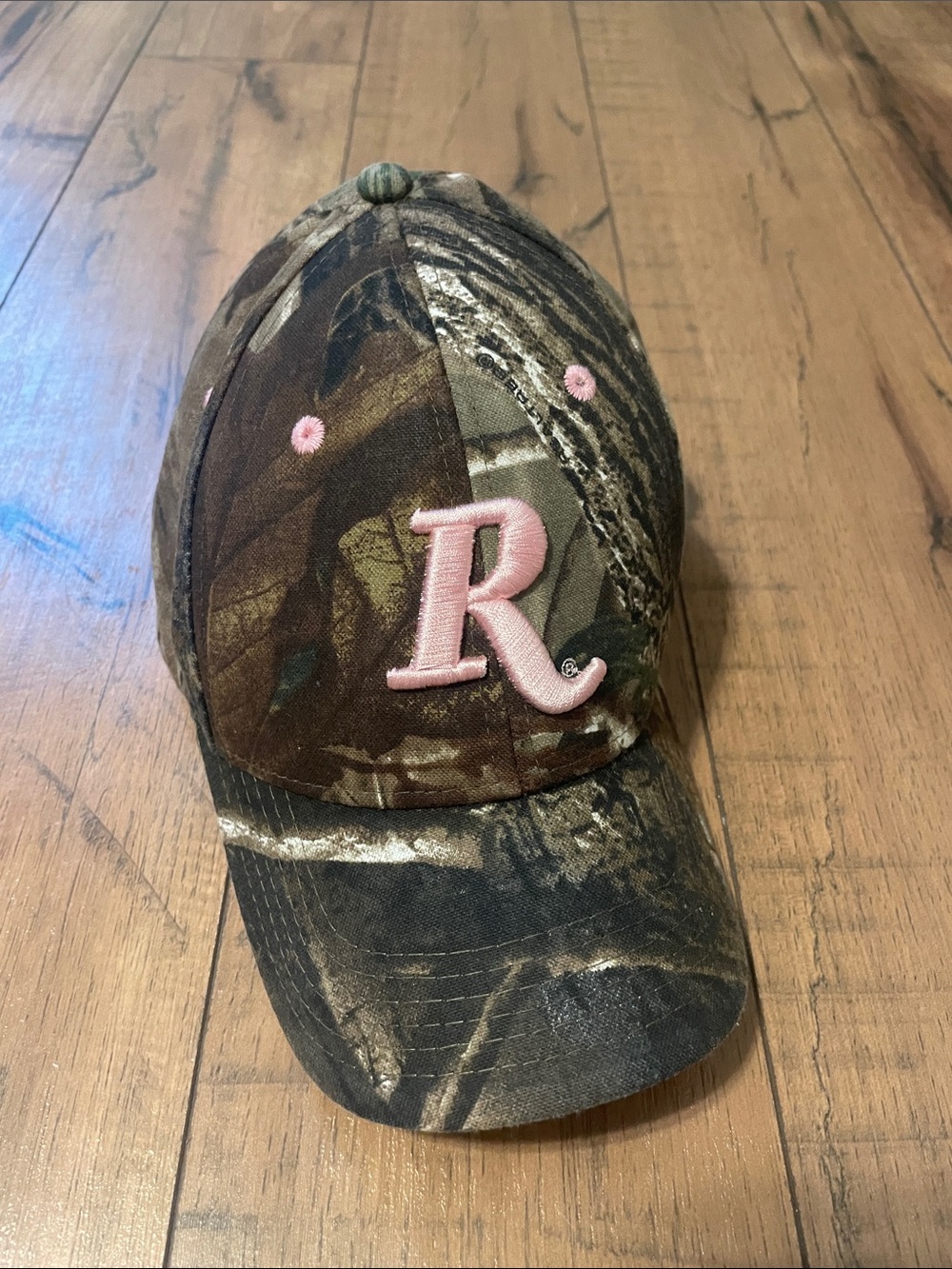 Ladies Camouflage Remington Baseball Cap